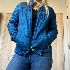 Patagonia quilted jacket sz sm
